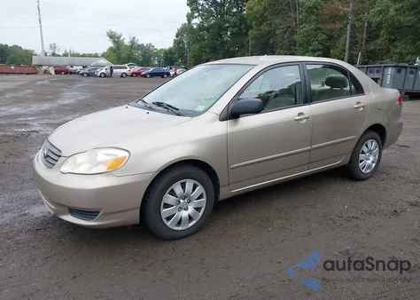 2004 Toyota Corolla Le from USA, damaged, VIN 2T1BR32E84C273482